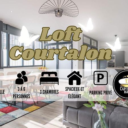 Апартаменты Loft Courtalon - Haut Standing - Patio - Parking Prives Труа Экстерьер фото