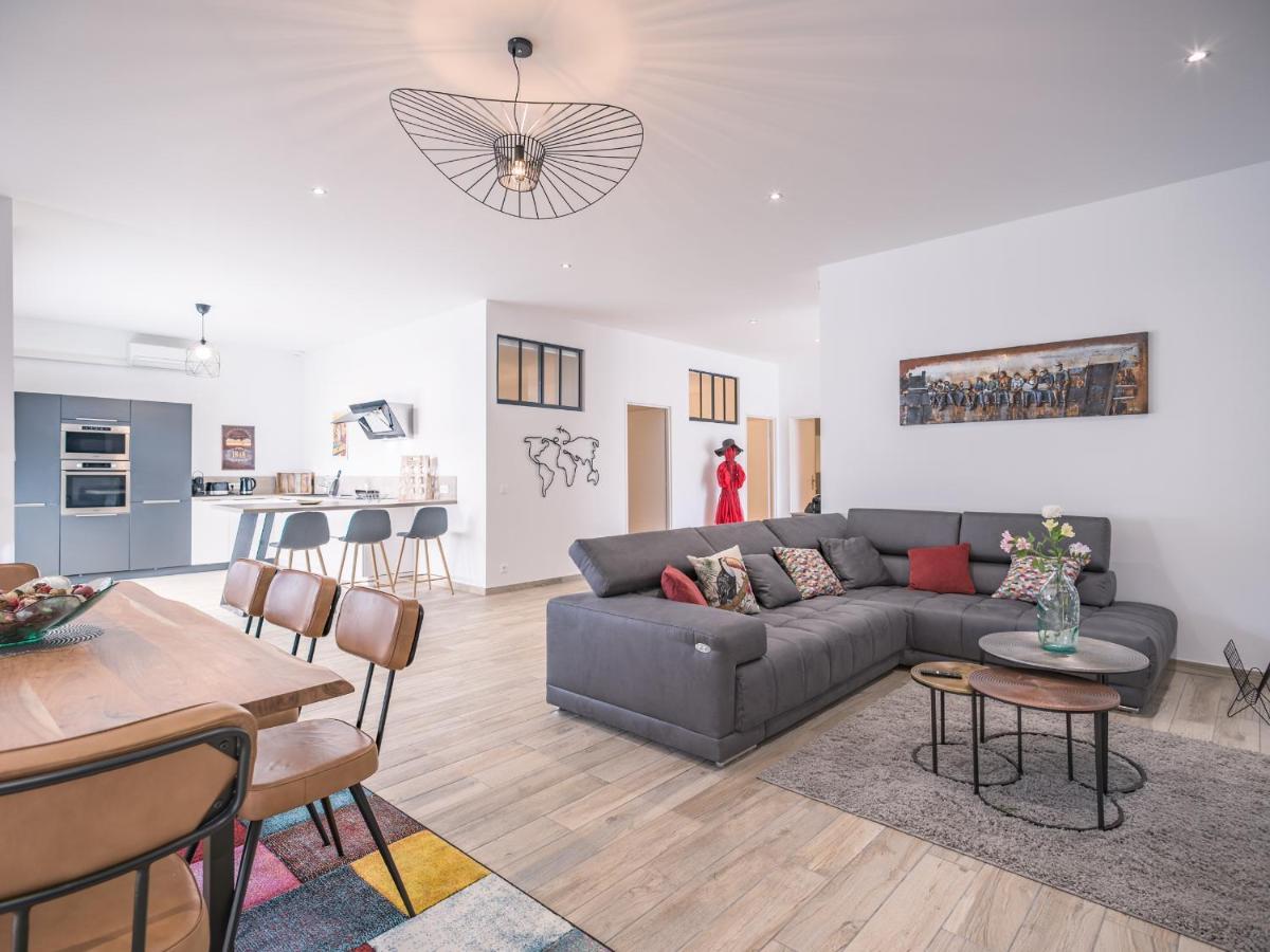 Апартаменты Loft Courtalon - Haut Standing - Patio - Parking Prives Труа Экстерьер фото